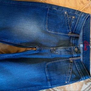 Blue Cult. Low rise . Boot cut